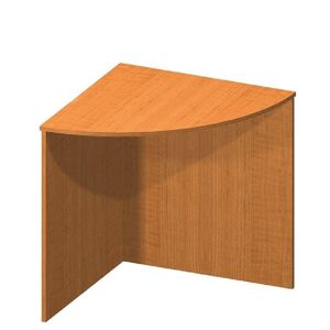 KONDELA Stôl rohový oblúkový, čerešňa, TEMPO ASISTENT NEW 024