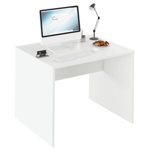 KONDELA Písací stôl, biela, RIOMA TYP 12
