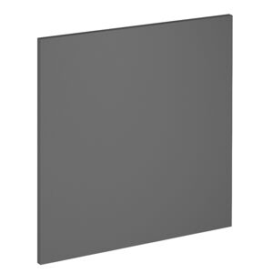 KONDELA Dvierka na umývačku riadu, sivý mat, 59,6x57 cm, LANGEN