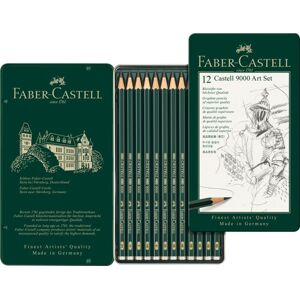 Grafitové ceruzky-Castell 9000 Art Set