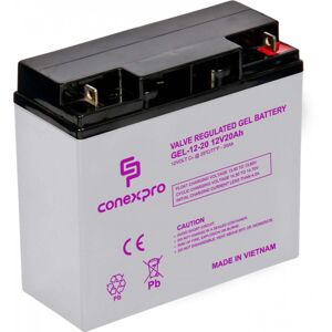 Batéria Conexpro GEL-12-20 GEL, 12V/20Ah, T12-M5, Deep Cycle