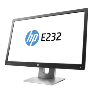 LCD HP EliteDisplay 23" E232; black/silver