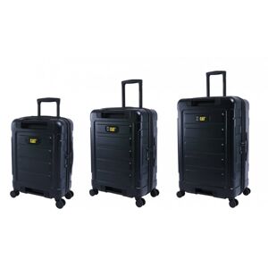 CAT cestovní kufr Stealth 20\"/24\"/28\", 3 dílný set - černý