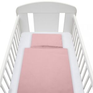 2-dielne posteľné obliečky New Baby Dominika 90/120 cm ružové