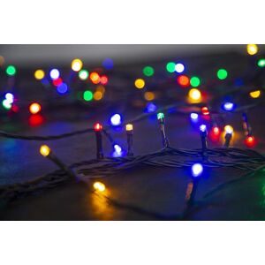 Reťaz MagicHome Vianoce Errai, 320 LED multicolor, 8 funkcií, 230 V, 50Hz, IP44, exteriér, napájací kábel 3 m, osvetlenie, L-11 m