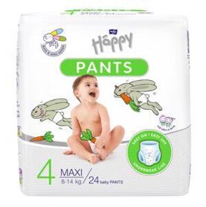 BELLA HAPPY Pants Nohavičky plienkové jednorazové 4 Maxi (8-14 kg) 24 ks