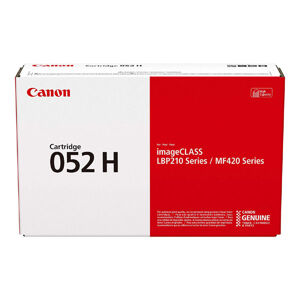 Canon originál toner 052 H BK, 2200C002, black, 9200str., high capacity