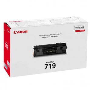 Canon originál toner 719 BK, 3479B002, black, 2100str.