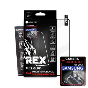 Sturdo REX ochranné sklo Samsung Galaxy S23 FE STURDO  (6in1 FG+Camera)