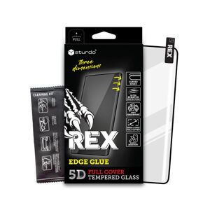 Sturdo REX ochranné sklo Honor Magic6 Lite čierne 5D STURDO REX EDGE