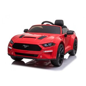Elektrické autíčko Ford Mustang 24V, červené, Mäkké EVA kolesá, Motory: 2 x 16 000 otáčok, 24V Batéria, LED Svetlá, 2,4 GHz diaľkové ovládanie, MP3 Prehrávač, ORIGINAL licencia