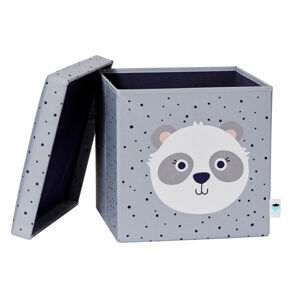 LOVE IT STORE IT - Box na hračky / stolička, Happy Kids - Panda