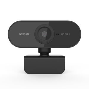 Powerton HD Webkamera PWCAM2, 1080p, USB, čierna, FULL HD, 30 FPS