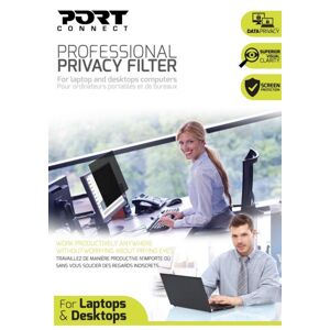 PORT CONNECT PRIVACY FILTER 2D - 24&apos;&apos;, 16/9, černý