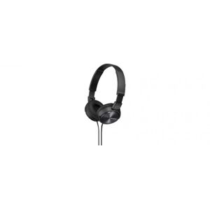 Sony MDRZX310, černá náhlavní sluchátka řady ZX
