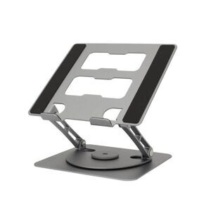 SBOX hliníkový stojan na notebook, 360°, šedá (CP-31)