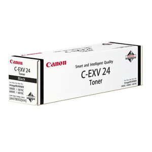 Canon originál toner C-EXV24 BK, 2447B002, black, 48000str., 2000g, náhrada za CEXV10