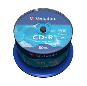 CD-R Verbatim DL 700MB (80min) 52x Extra Protection 50-cake