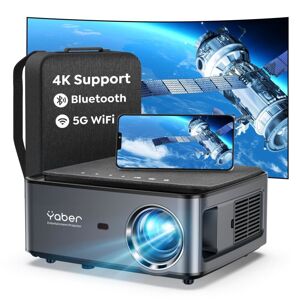 YABER Buffalo Pro U6, Full HD projektor 1920x1080P, 5G, 450 ANSI, WiFi, Bluetooth, 4K podpora